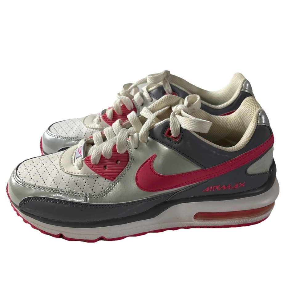 Nike Airmax Wright Shoes Women's 8 Pink Grey White